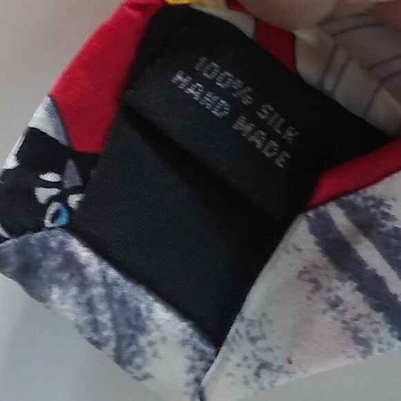 Wolfmark Handmade Silk Martini Tie # 98085 rare Collectable NWT - Picture 3 of 5